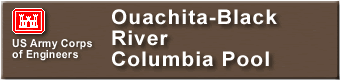  Ouachita-Black River - Columbia Pool Sign 