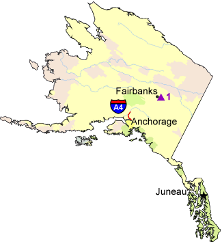  Map of Alaska 