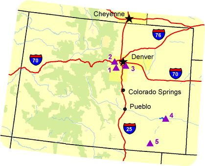  Map of Colorado 