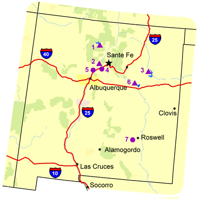 Map of New Mexico 