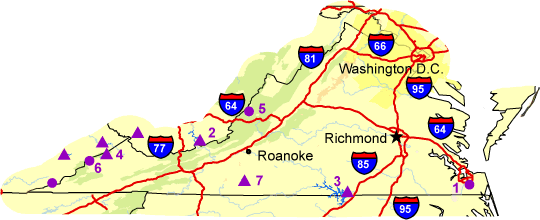  Map of Virginia 