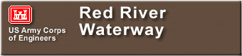  Red River Waterway Sign 