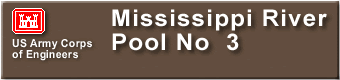  Mississippi River - Pool 3 Sign 