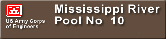  Mississippi River - Pool 10 Sign 