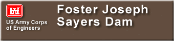  Foster Joseph Sayers Dam Sign 