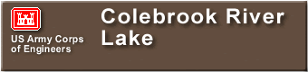  Colebrook River Lake Sign 