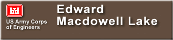  Edward MacDowell Lake Sign 