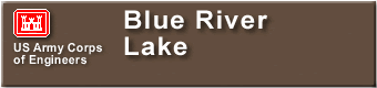  Blue River Lake Sign 