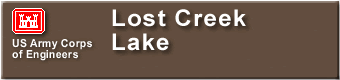  Lost Creek Lake Sign 