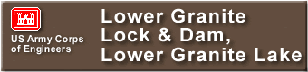  Lower Granite Lake Sign 