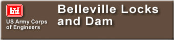  Ohio River - Belleville Pools Sign 