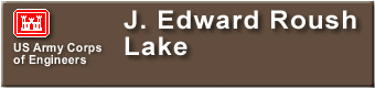  J. Edward Roush Lake Sign 