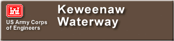  Keweenaw Waterway Sign 