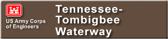  Tennessee-Tombigbee Waterway Sign 