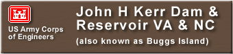  John H. Kerr Dam and Reservoir Sign 