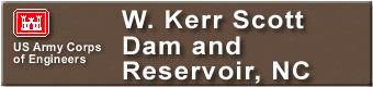  W. Kerr Scott Dam & Reservoir Sign 