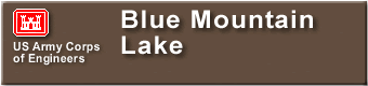  Blue Mountain Lake Sign 