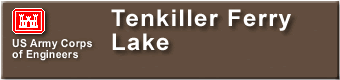  Tenkiller Ferry Lake Sign 